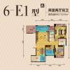 6-E1 两室两厅双卫（幻变套三）